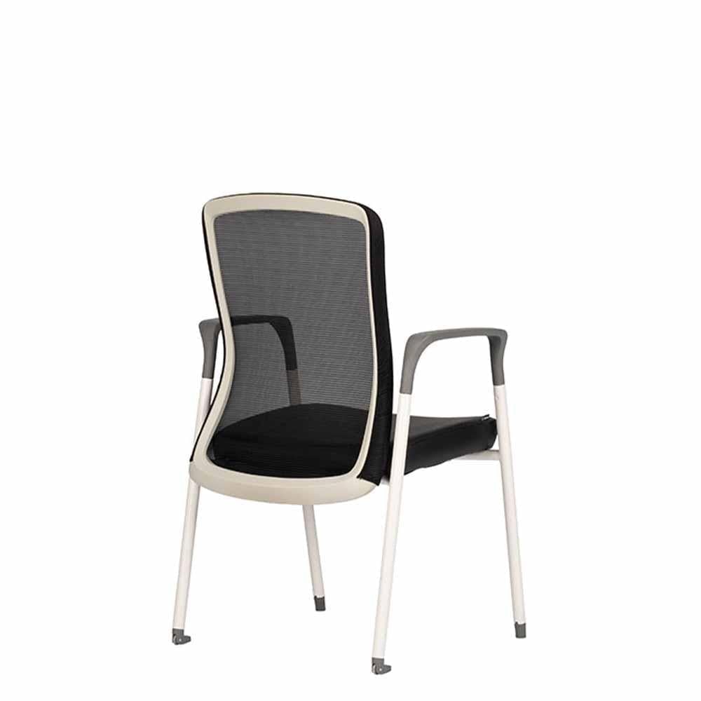 Techno Silla Virtu White Visita Malla Sensemesh Base 4 Puntas - VIRTU WHITE-Gl - Techno - NOGAL BEAT - Silla para oficina