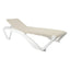Tumbona para Áreas de Exterior y Terrazas con Alberca Reclinable - RESOL MARINA CLUB - Varios Colores - Protección UV Ruedas Traseras y Tacos Antideslizantes
