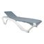 Tumbona para Áreas de Exterior y Terrazas con Alberca Reclinable - RESOL MARINA CLUB - Varios Colores - Protección UV Ruedas Traseras y Tacos Antideslizantes