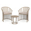 Set Comercial para Terraza 2 Sillones con Cojines y Mesa - RESOL RAFF - Varios Colores - Fibra de Vidrio