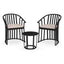 Set Comercial para Terraza 2 Sillones con Cojines y Mesa - RESOL RAFF - Varios Colores - Fibra de Vidrio