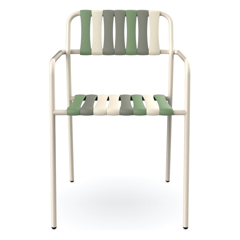 Silla Comercial para Terraza Protección UV - RESOL GELATO - Varios Colores - Estructura de Acero, Polipropileno Reciclado y Fibra de Vidrio