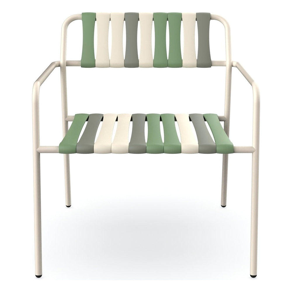 Sillón Comercial para Terraza Protección UV - RESOL GELATO - Varios Colores - Estructura de Acero, Polipropileno Reciclado y Fibra de Vidrio