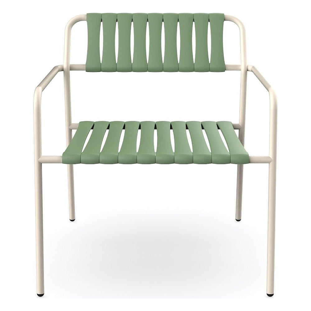 Sillón Comercial para Terraza Protección UV - RESOL GELATO - Varios Colores - Estructura de Acero, Polipropileno Reciclado y Fibra de Vidrio