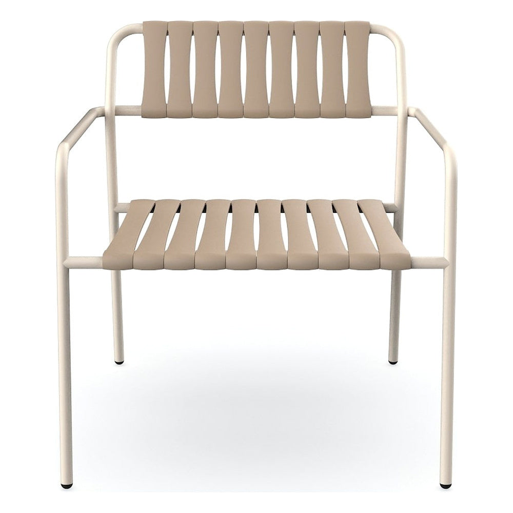 Sillón Comercial para Terraza Protección UV - RESOL GELATO - Varios Colores - Estructura de Acero, Polipropileno Reciclado y Fibra de Vidrio