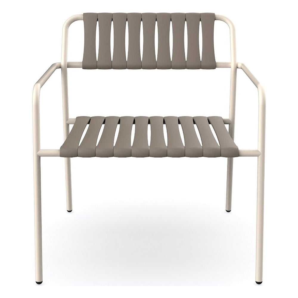 Sillón Comercial para Terraza Protección UV - RESOL GELATO - Varios Colores - Estructura de Acero, Polipropileno Reciclado y Fibra de Vidrio