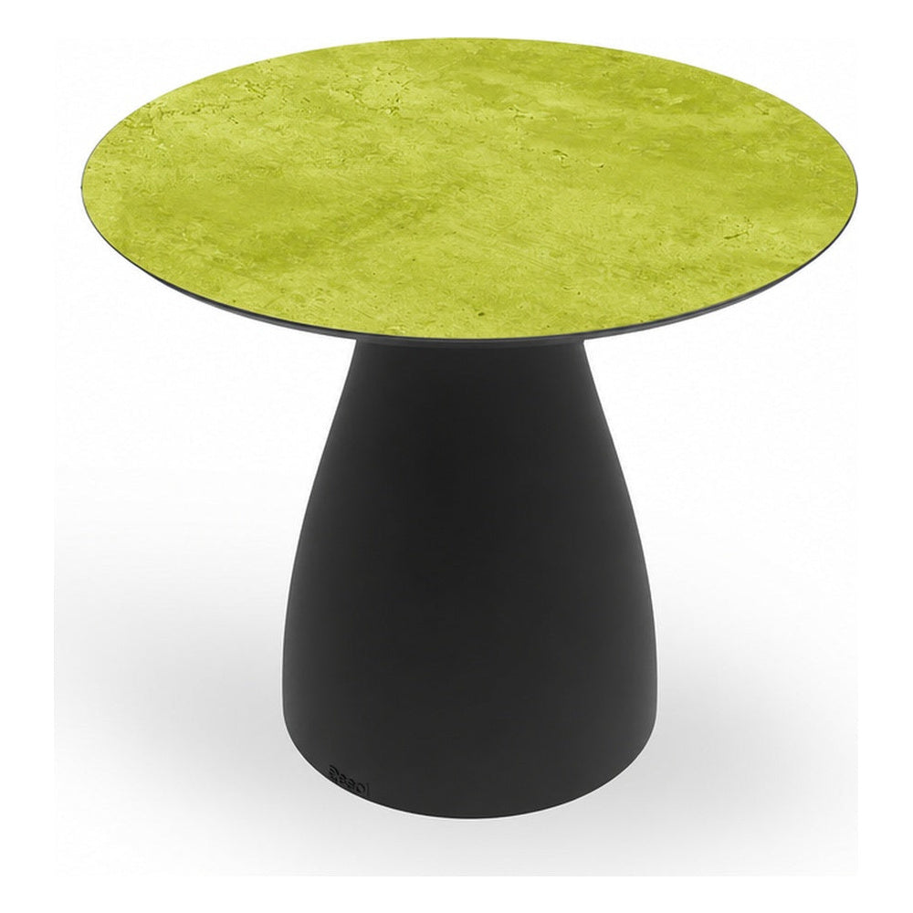 Mesa Auxiliar Comercial para Terraza - RESOL BAOBAB S - Varios Colores - Compacto Fenólico y Base MDPE