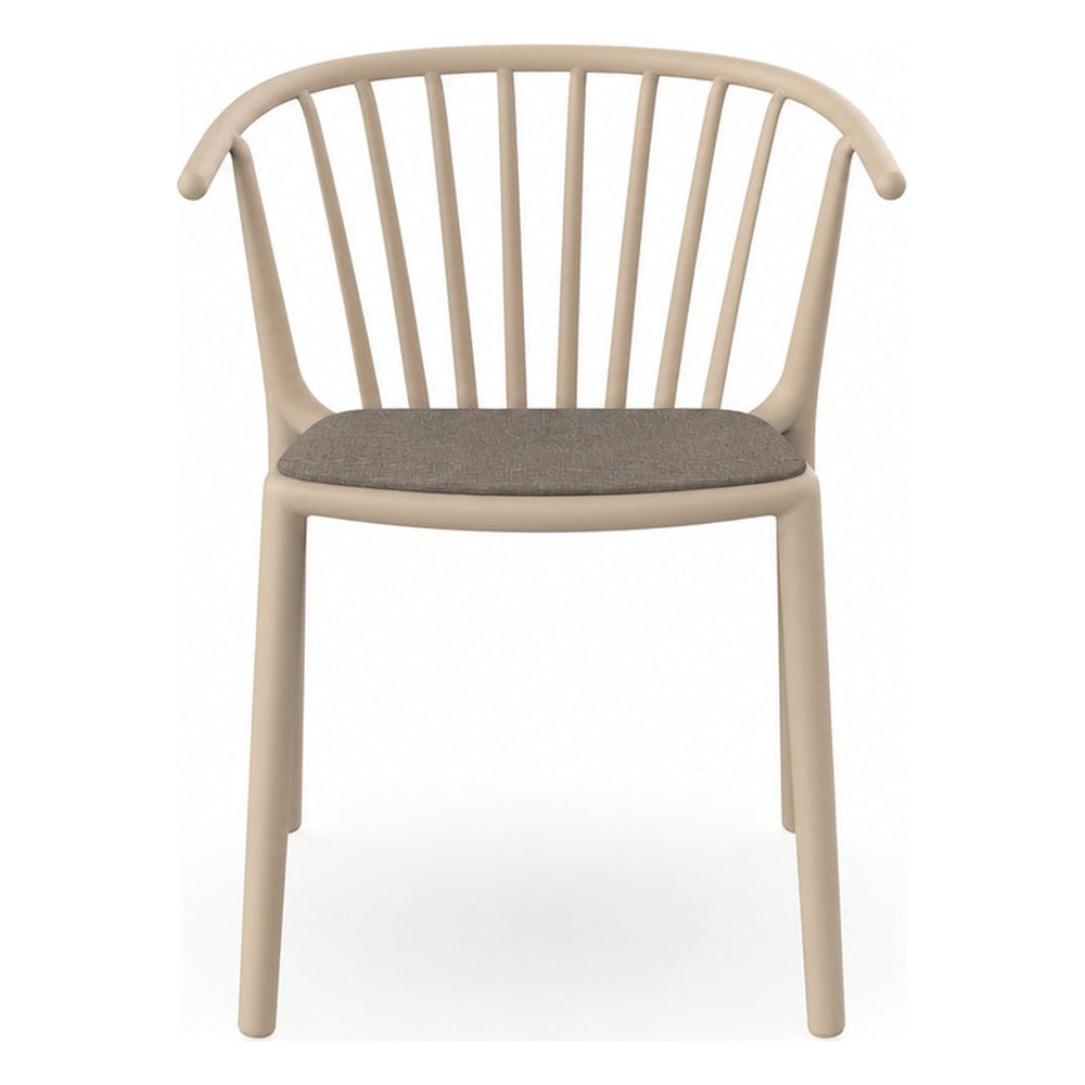 Silla Comercial Tapizada para Restaurante - RESOL WOODY - Varios Colores