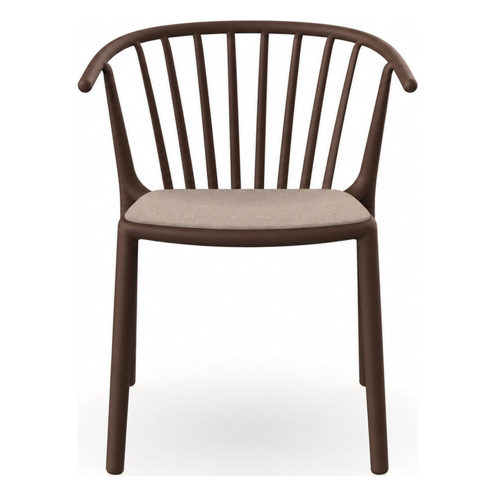 Silla Comercial Tapizada para Restaurante - RESOL WOODY - Varios Colores