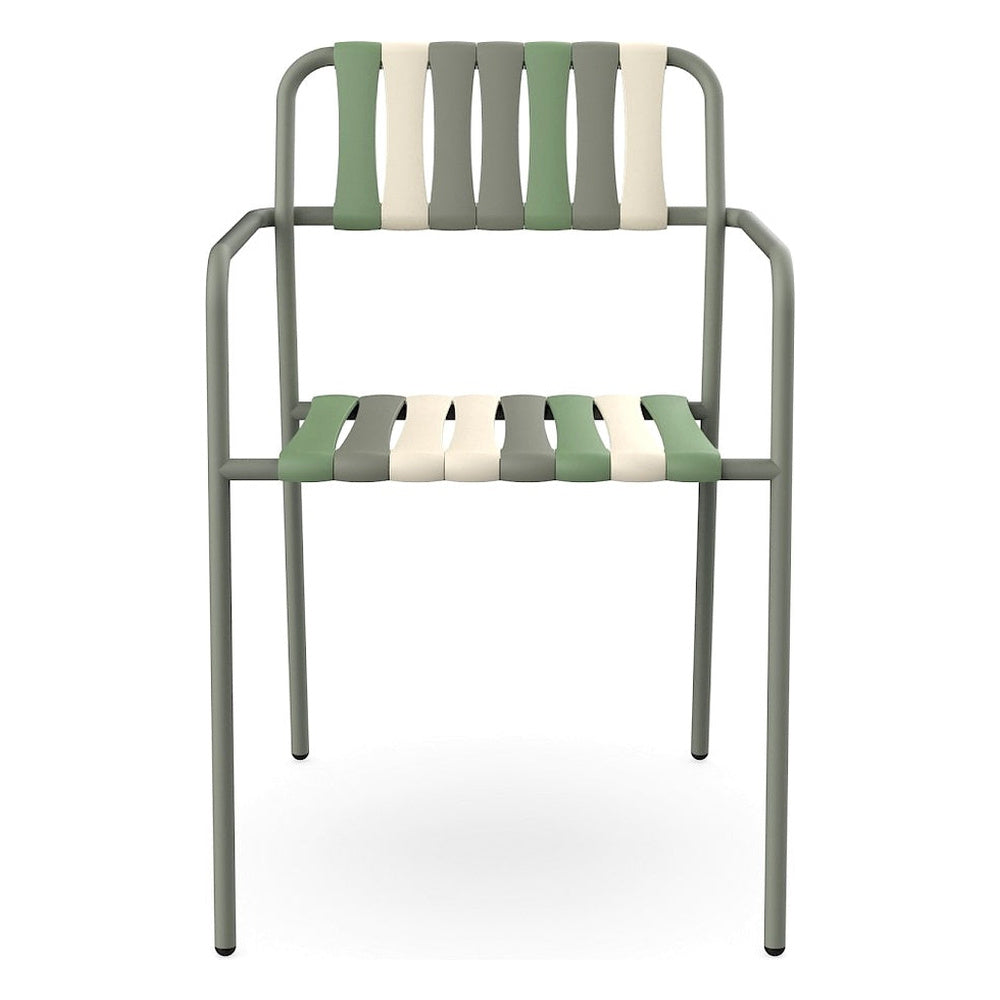 Silla Comercial para Terraza Protección UV - RESOL GELATO - Varios Colores - Estructura de Acero, Polipropileno Reciclado y Fibra de Vidrio