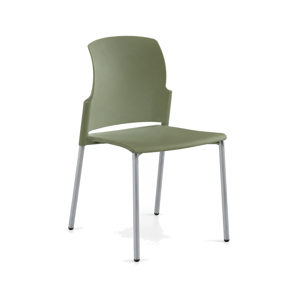 Silla de Oficina de Sala de Espera - LABENZE CLASS 106-00710 - Varios Colores - Patas Tubular Gris sin Brazos