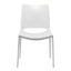 Silla Comercial para Cafetería - ZUO ACE 54x56 101279 - Varios Colores - Asiento y Respaldo Tapizados en Piel Sintética