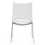 Silla Comercial para Cafetería - ZUO ACE 54x56 101279 - Varios Colores - Asiento y Respaldo Tapizados en Piel Sintética