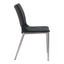 Silla Comercial para Cafetería - ZUO ACE 54x56 101280 - Varios Colores - Asiento y Respaldo Tapizados en Piel Sintética