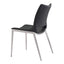 Silla Comercial para Cafetería - ZUO ACE 54x56 101280 - Varios Colores - Asiento y Respaldo Tapizados en Piel Sintética