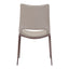 Silla Comercial para Cafetería - ZUO ACE 54x56 101282 - Varios Colores - Asiento y Respaldo Tapizados en Piel Sintética