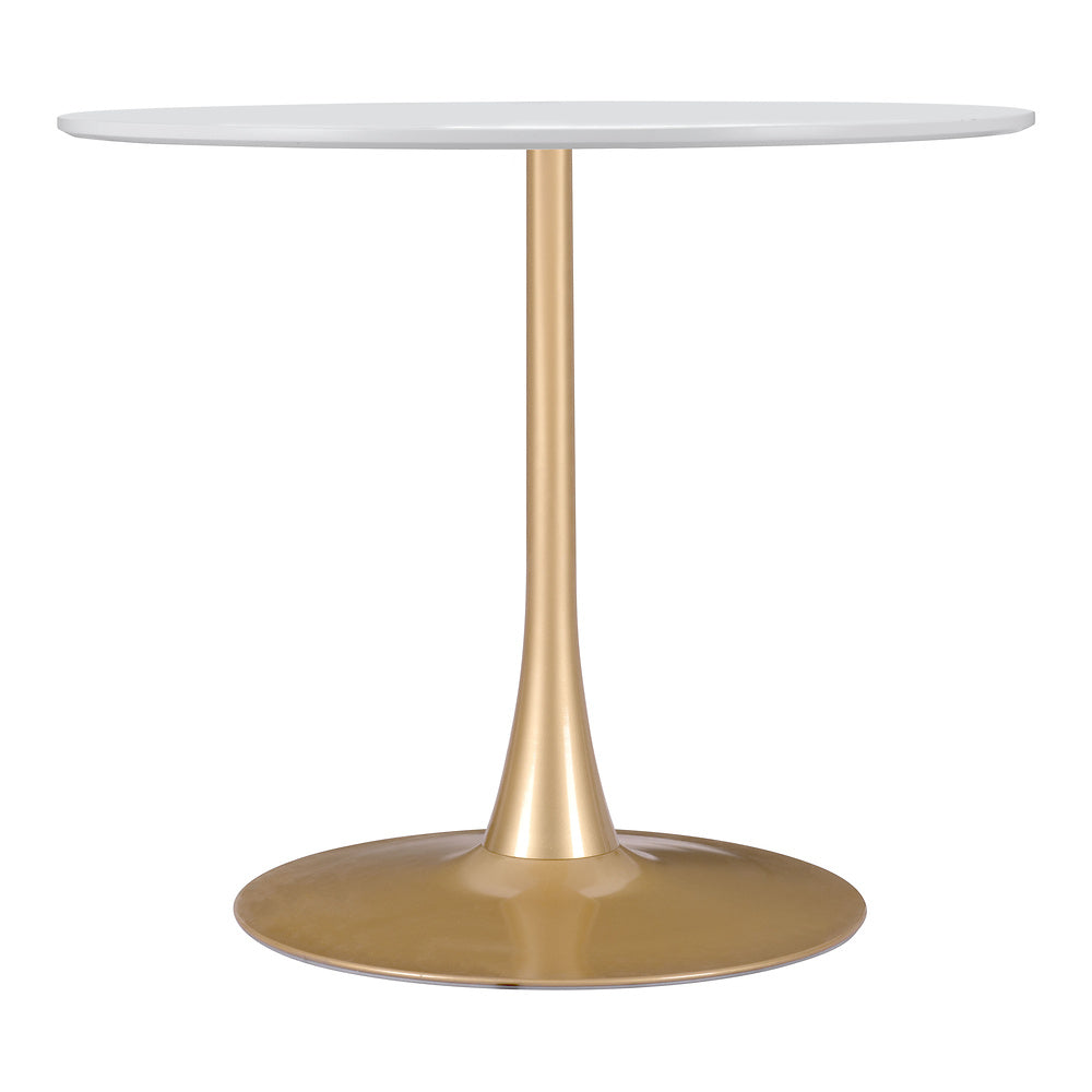 Mesa de Comedor para Salón de Eventos - ZUO OPUS - Varios Colores - Cubierta de MDF Pintado y Estructura de Acero con Recubrimiento en Polvo