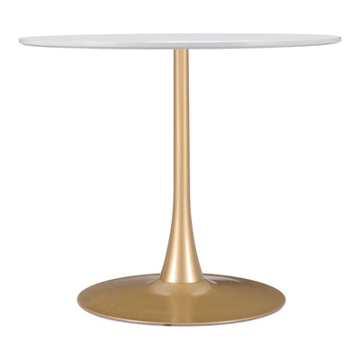 Mesa de Comedor para Salón de Eventos - ZUO OPUS - Varios Colores - Cubierta de MDF Pintado y Estructura de Acero con Recubrimiento en Polvo