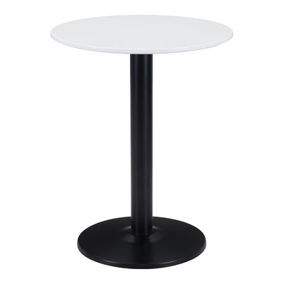 Mesa Bistró para Hotel - ZUO ALTO 60x60 101569 - Varios Colores - Cubierta de MDF Pintado y Estructura de Acero con Recubrimiento en Polvo
