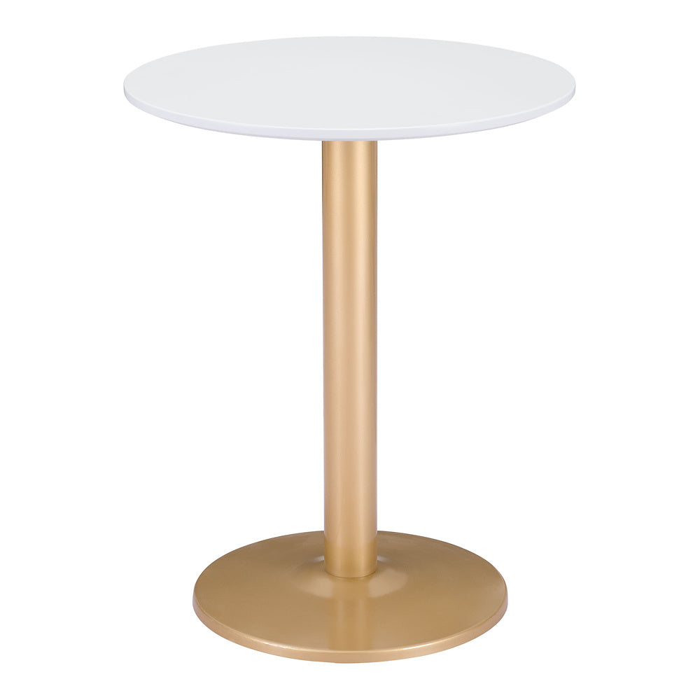 Mesa Bistró para Hotel - ZUO ALTO 60x60 101570 - Varios Colores - Cubierta de MDF Pintado y Estructura de Acero con Recubrimiento en Polvo