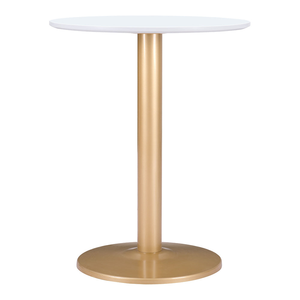Mesa Bistró para Hotel - ZUO ALTO 60x60 101570 - Varios Colores - Cubierta de MDF Pintado y Estructura de Acero con Recubrimiento en Polvo