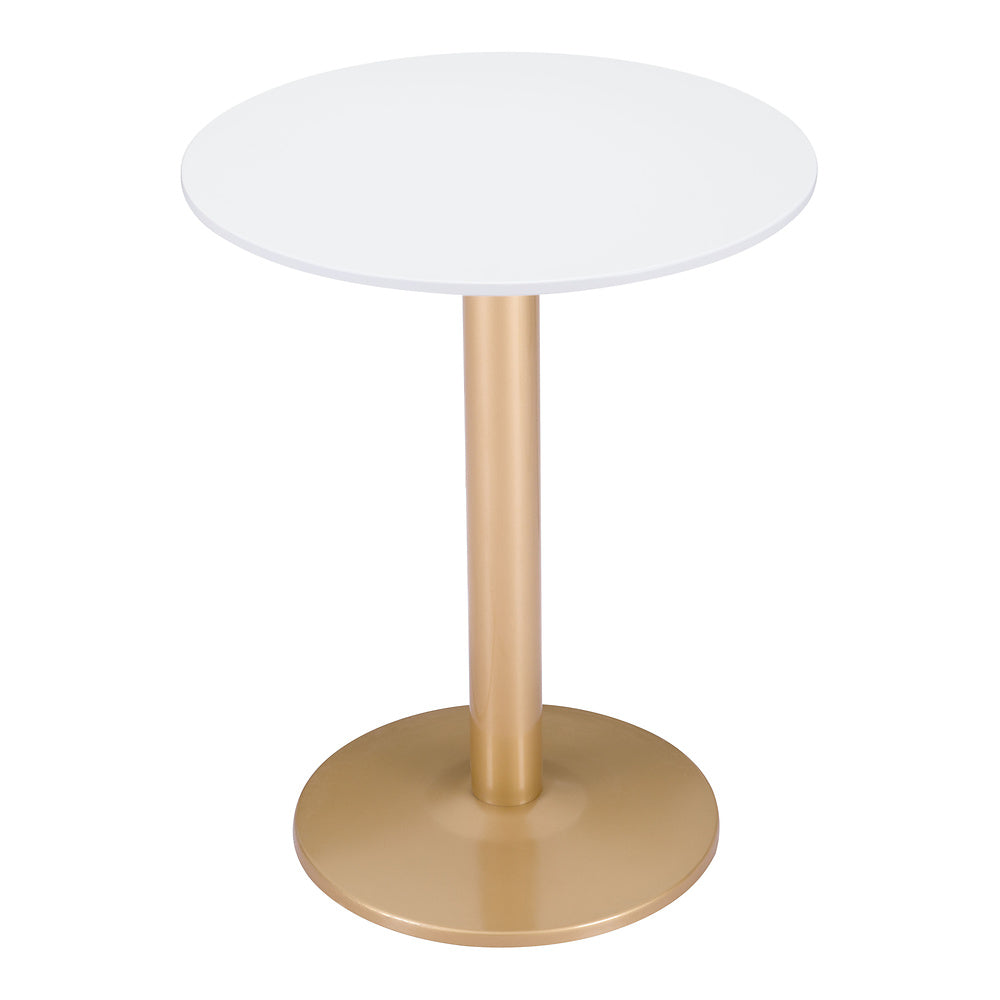 Mesa Bistró para Hotel - ZUO ALTO 60x60 101570 - Varios Colores - Cubierta de MDF Pintado y Estructura de Acero con Recubrimiento en Polvo