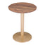 Mesa Bistró para Hotel - ZUO ALTO 60x60 101571 - Varios Colores - Cubierta de MDF Símil Madera y Estructura de Acero con Recubrimiento en Polvo