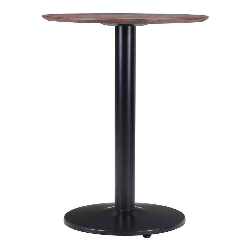 Mesa Bistró para Hotel - ZUO ALTO 60x60 101740 - Varios Colores - Cubierta de MDF Símil Madera y Estructura de Acero con Recubrimiento en Polvo