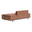 Sofá para Spa 3 Plazas - ZUO CONFECTION - Varios Colores - Asiento y Respaldo Tapizados en Piel Sintética - Café
