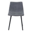 Silla Comercial para Desayunador - ZUO DANIEL - Gris - Asiento y Respaldo Tapizados