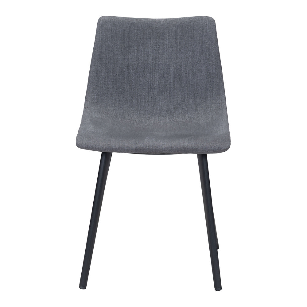 Silla Comercial para Desayunador - ZUO DANIEL - Gris - Asiento y Respaldo Tapizados