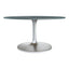 Mesa de Comedor para Cafetería - ZUO METROPOLIS - Varios Colores - Cubierta de Mármol Natural y Estructura de Hierro