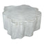 Mesa de Centro para Lounge - ZUO KORTHA - Plata Antigua - Estructura y Cubierta en Aluminio con Recubrimiento en Polvo