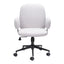 Silla de Oficina Secretarial para Coworking - ZUO LIONEL - Varios Colores - Asiento y Respaldo Tapizados - Beige