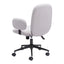 Silla de Oficina Secretarial para Coworking - ZUO LIONEL - Varios Colores - Asiento y Respaldo Tapizados - Beige