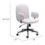 Silla de Oficina Secretarial para Coworking - ZUO LIONEL - Varios Colores - Asiento y Respaldo Tapizados - Beige