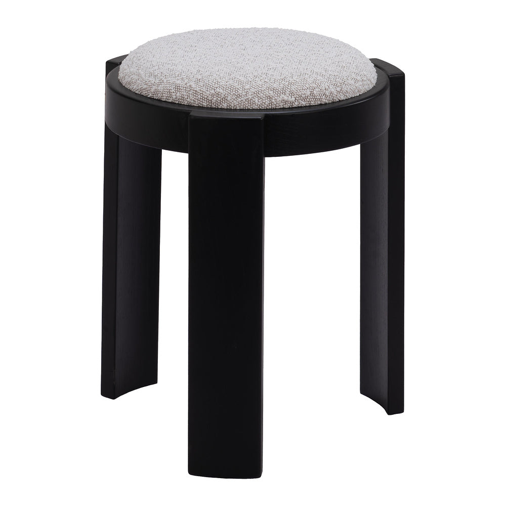 Otomán para Recepción - ZUO BANJUL - Gris Neblina - Tapizado en Tejido Texturizado