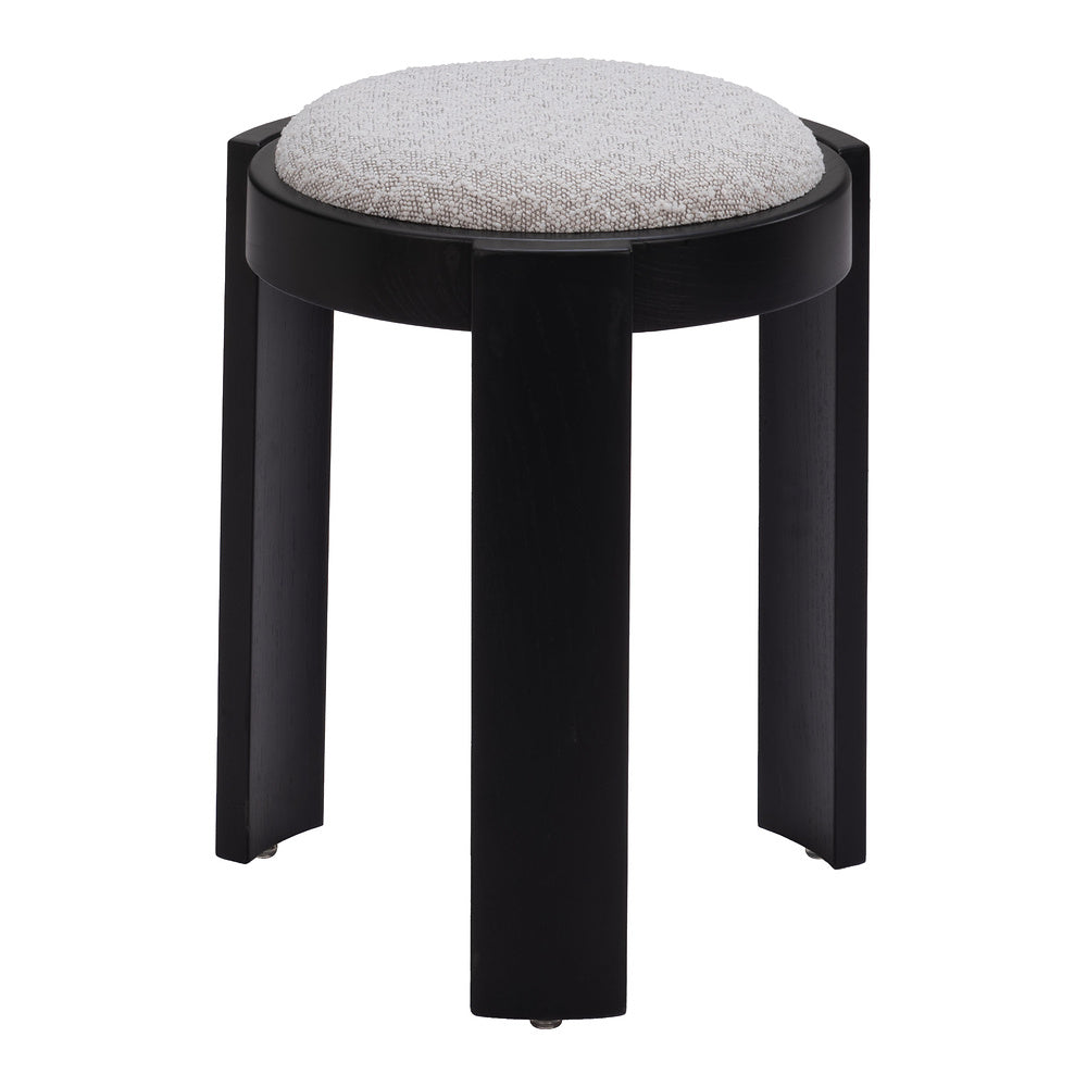 Otomán para Recepción - ZUO BANJUL - Gris Neblina - Tapizado en Tejido Texturizado