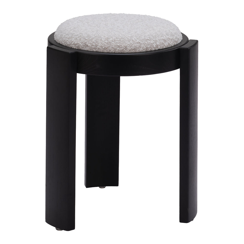 Otomán para Recepción - ZUO BANJUL - Gris Neblina - Tapizado en Tejido Texturizado