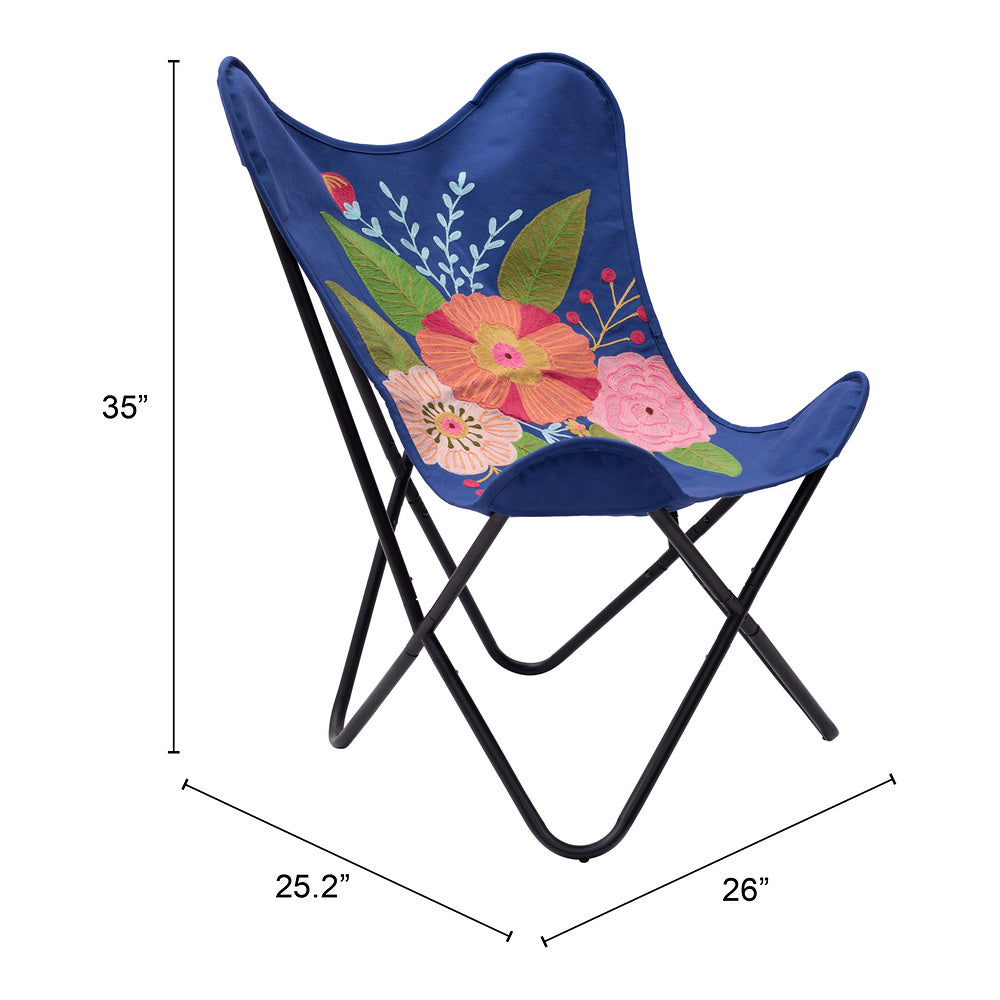 Sillón Ocasional para Lounge - ZUO MARSA - Multicolor - Asiento y Respaldo Tapizados en Tejido Texturizado