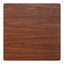 Mesa Alta para Snack Bar - ZUO VALLETA - Varios Colores - Cubierta de MDF Símil Madera y Estructura de Acero con Recubrimiento en Polvo - Café