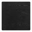 Mesa Alta para Snack Bar - ZUO VALLETA - Varios Colores - Cubierta de MDF Símil Madera y Estructura de Acero con Recubrimiento en Polvo - Negro