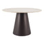 Mesa de Comedor para Desayunador - ZUO JORF - Varios Colores - Cubierta de MDF Símil Terrazo y Estructura de Acero con Recubrimiento en Polvo