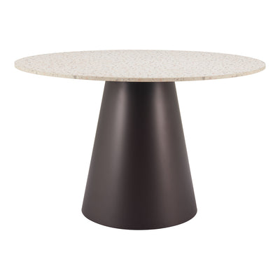 Mesa de Comedor para Desayunador - ZUO JORF - Varios Colores - Cubierta de MDF Símil Terrazo y Estructura de Acero con Recubrimiento en Polvo