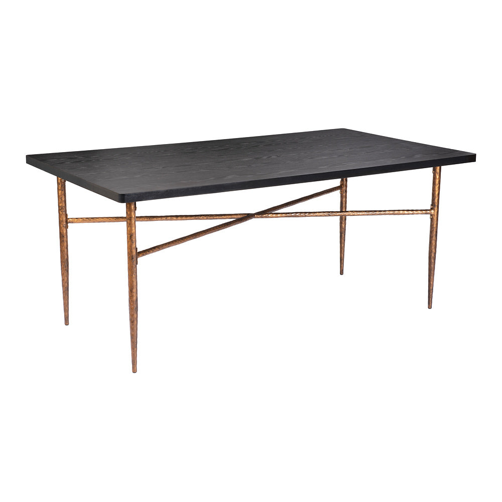 Mesa de Comedor para Desayunador - ZUO NIDA - Varios Colores - Cubierta de MDF Símil Madera y Estructura de Acero con Recubrimiento en Polvo