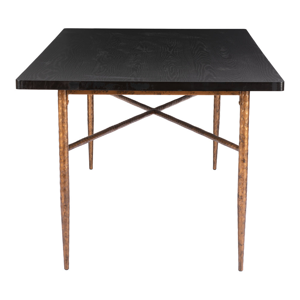 Mesa de Comedor para Desayunador - ZUO NIDA - Varios Colores - Cubierta de MDF Símil Madera y Estructura de Acero con Recubrimiento en Polvo