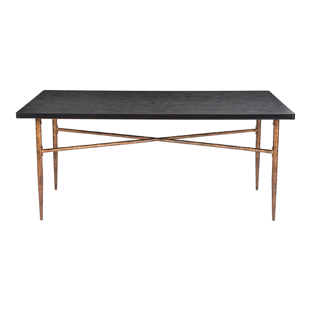 Mesa de Comedor para Desayunador - ZUO NIDA - Varios Colores - Cubierta de MDF Símil Madera y Estructura de Acero con Recubrimiento en Polvo