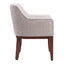 Silla Comercial para Hotel - ZUO BERBERA - Gris - Asiento y Respaldo Tapizados