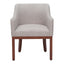Silla Comercial para Hotel - ZUO BERBERA - Gris - Asiento y Respaldo Tapizados