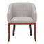 Silla Comercial para Desayunador - ZUO SERASA - Gris - Asiento y Respaldo Tapizados